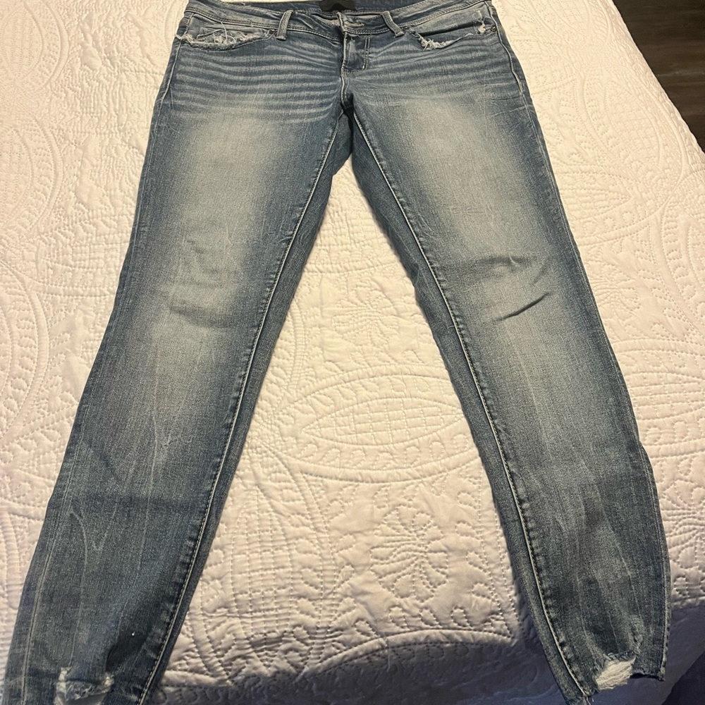 Buckle Black Ankle Jeans